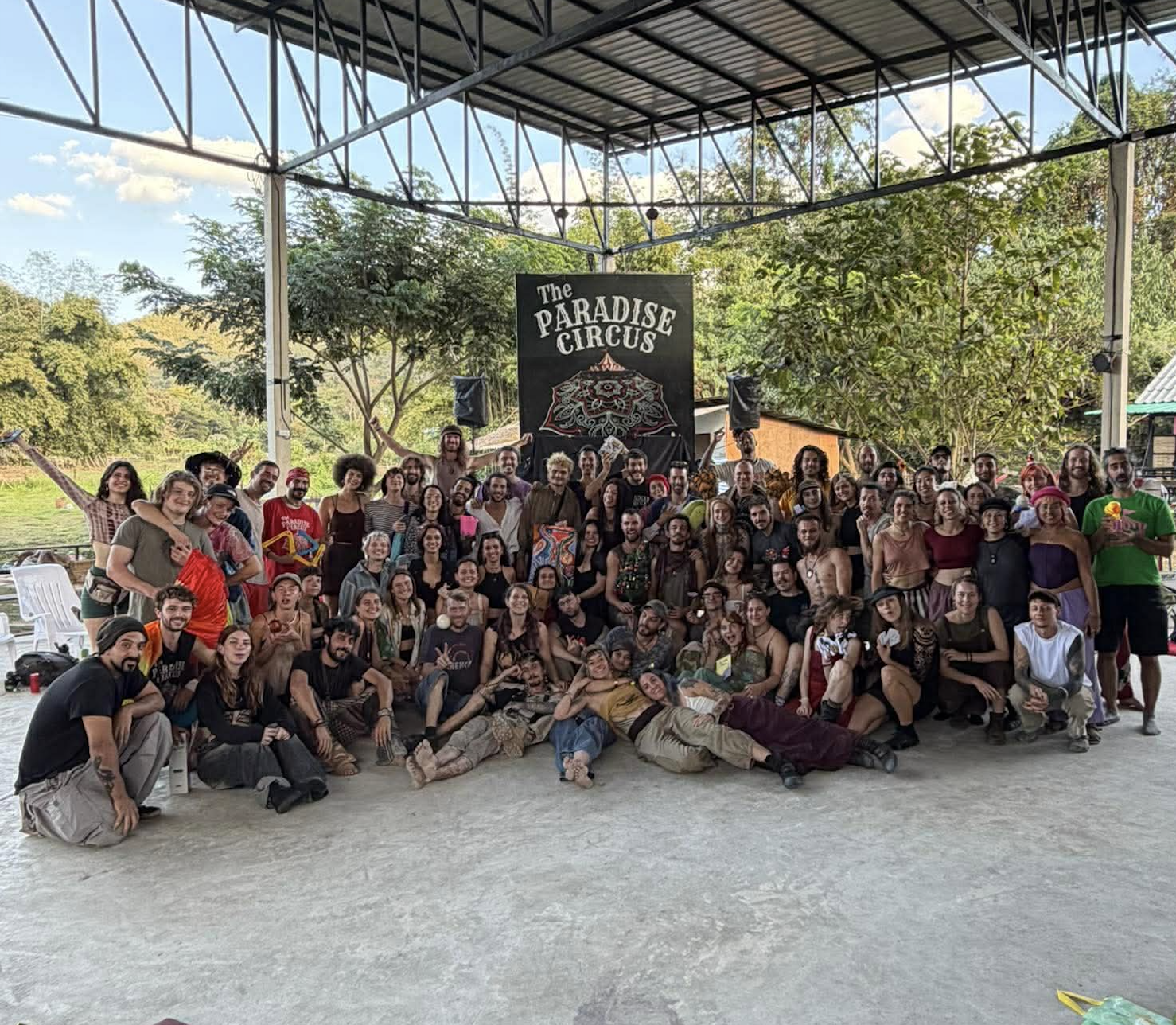 Community of circus legends at Paradise Circus